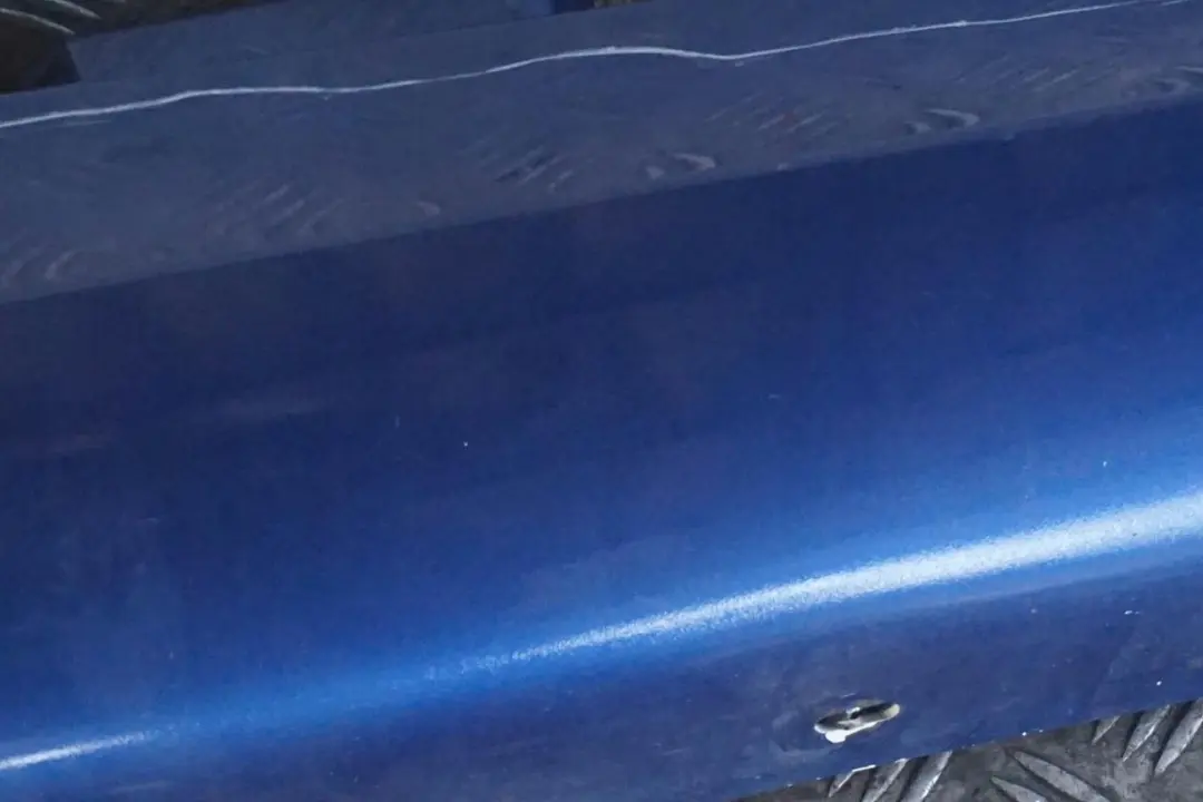 BMW 1 Series E87 M Sport Sill Strip Side Skirt Right O/S Montegoblau Blue A51 - SKU 0033556-MTB - Part number 0033556