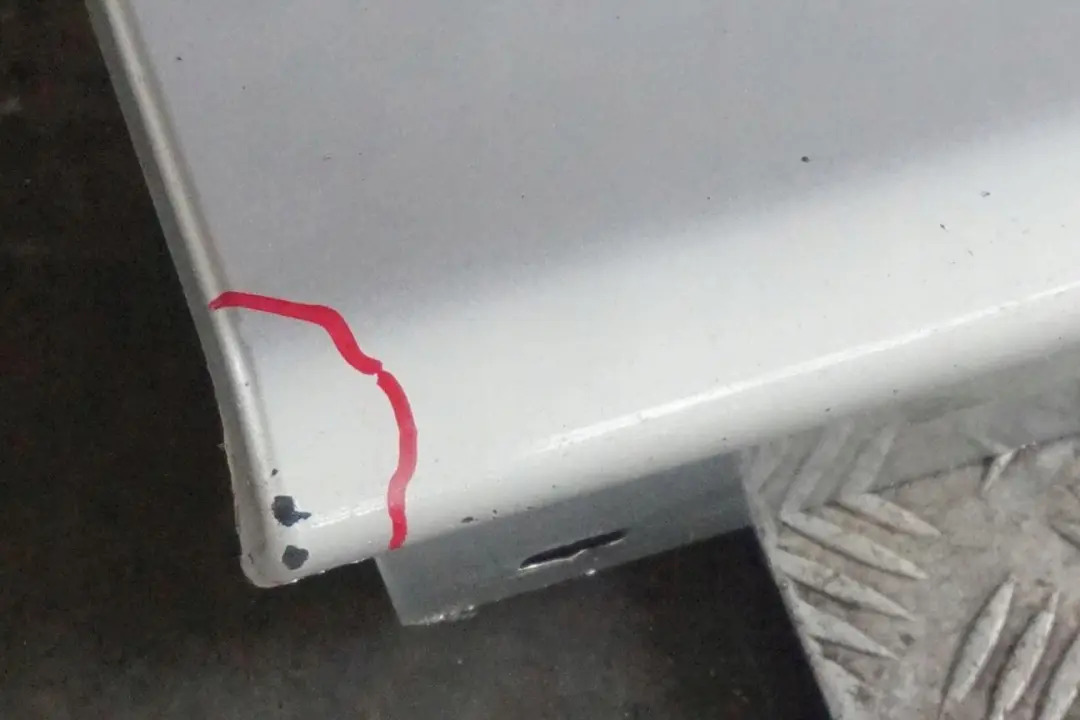 BMW 3 Series 17 E90 E91 Sill Side Skirt Left N/S Titansilber Silver Metallic - SKU 0032951-TS17 - Part number 0032951