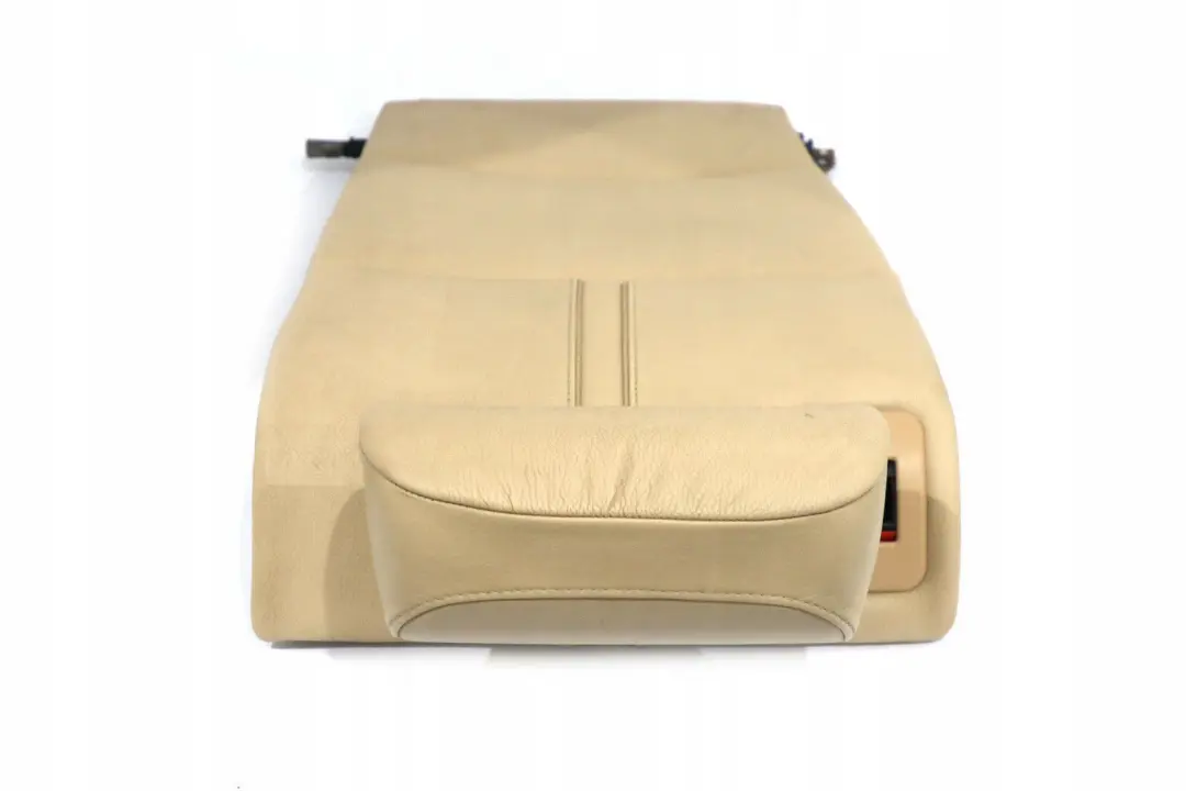 BMW X3 er E83 Sitz hinten Beifahrer rechts Rückenlehne Leder Sandbeige Hell - SKU 3410383 - Teilenummer 3410383