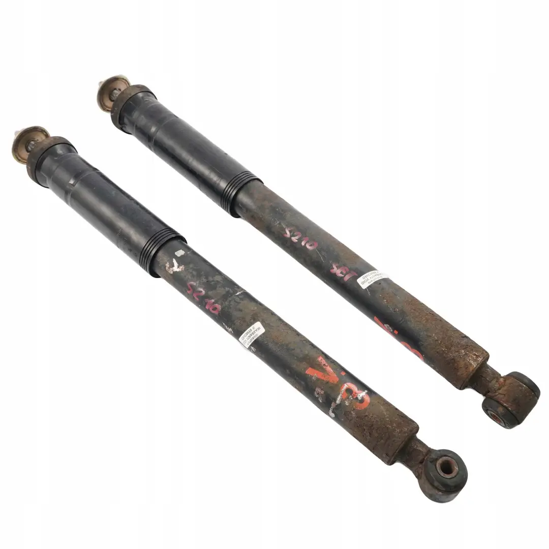 Benz E W210 Front Left Right N/O/S Shock Absorber Spring Strut Set to Mercedes with Part number A2103203330 Mercedes Benz E W210 Front Left Right N/O/S Shock Absorber Spring Strut Set - SKU A2103203330 - Part number A2103203330