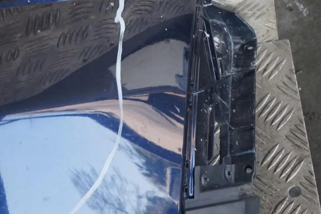 Complete Front Bumper Trim Panel Cosmic Blue - B13 to BMW Mini R60 R61 with Part number 9807196 BMW Mini R60 R61 Complete Front Bumper Trim Panel Cosmic Blue - B13 - SKU 9807196-COB - Part number 9807196