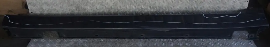 BMW 5 E60 E61 LCI 1 Door Sill Cover Side Skirt Left N/S Monacoblau Blue - A35 - SKU 0422464-MB1 - Part number 0422464