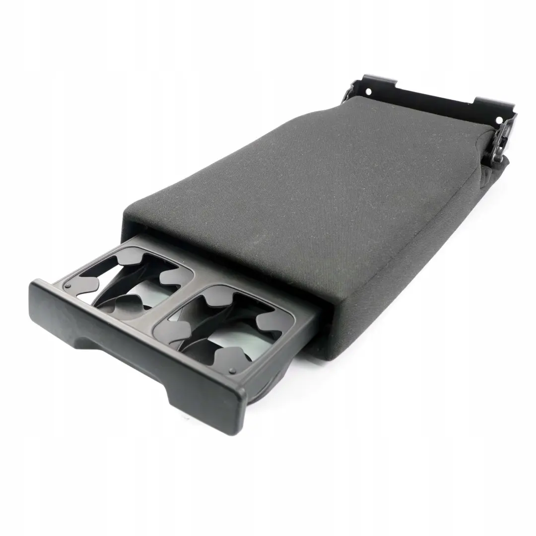 BMW 3 Series E90 E91 E92 Rear Seat Middle Armrest Cloth Anthracite - SKU 7118729 - Part number 7118729