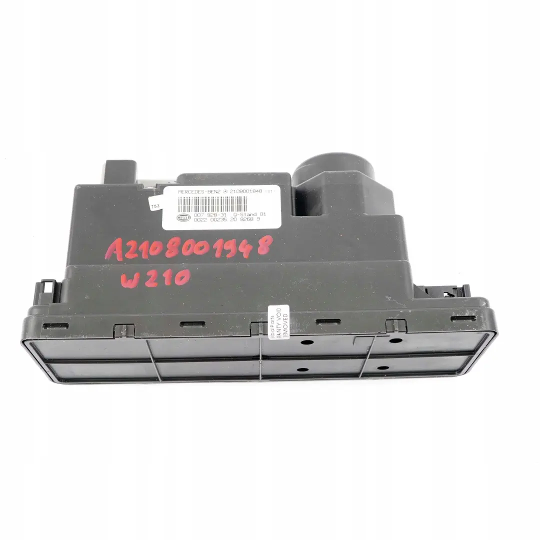 Mercedes-Benz C E W202 W210 Saloon Central Door Locking Vacuum Pump to with Part number A2108001948 Mercedes-Benz C E W202 W210 Saloon Central Door Locking Vacuum Pump - SKU A2108001948 - Part number A2108001948