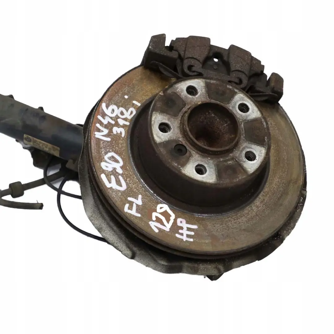 BMW E90 318i N46 FRONTAL IZQUIERDO SPRING STRUT PIERNA SUSPENSIoN De FRENO HUB S - SKU 6771723-6 - Número de pieza 6771723