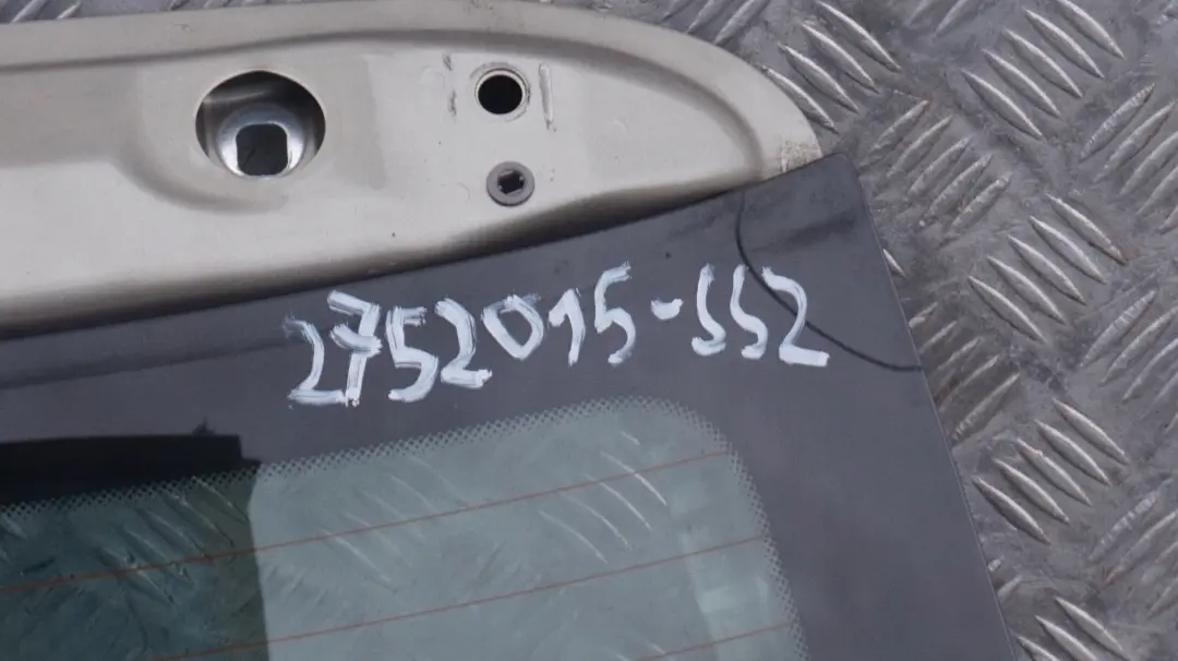 R56N LCi Trunk lid Tailgate Boot Lid Sparkling Silver to BMW MINI Cooper 2 R56 with Part number 2752015 BMW MINI Cooper 2 R56 R56N LCi Trunk lid Tailgate Boot Lid Sparkling Silver - SKU 2752015-SS2 - Part number 2752015