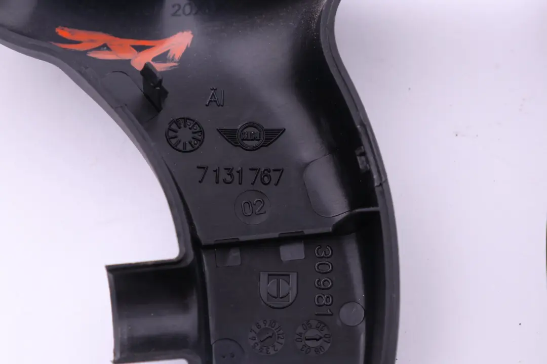 Interior Espejo Retrovisor Cubiertas Trim para Mini Cooper One R50 R53 R55 R56 R60 con número de pieza 7163810 Mini Cooper One R50 R53 R55 R56 R60 Interior Espejo Retrovisor Cubiertas Trim - SKU 7163810 - Número de pieza 7163810