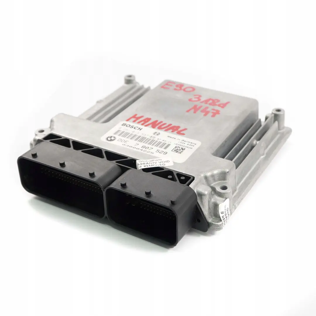 BMW E81 E87 LCI E90 E91 N47 DDE Engine Control Unit Diesel ECU Manual - SKU 7807529 - Part number 7807529