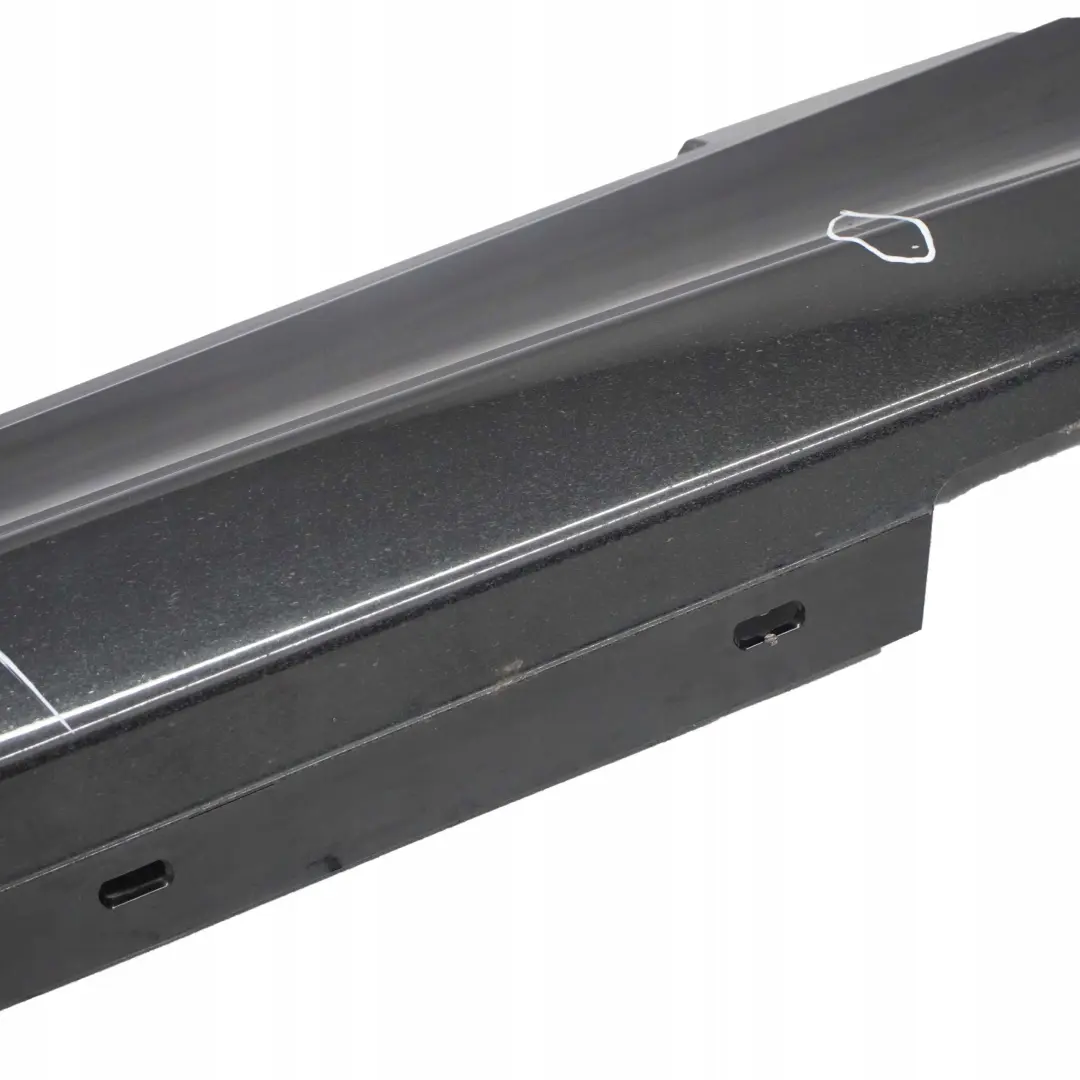 BMW E87 LCI 6 Sill Strip Faldon Lateral Derecho Schwarz 2 Negro - 668 - SKU 0036144-SCH6 - Número de pieza 0036144