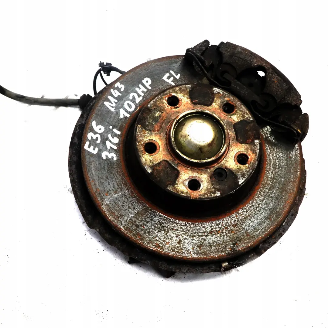 BMW Z3 E36 316i 318i 1.9 Vettore Ruota Nocca Disco Freno Anteriore Sinistra - SKU 1092079 - Numero di parte 1092079
