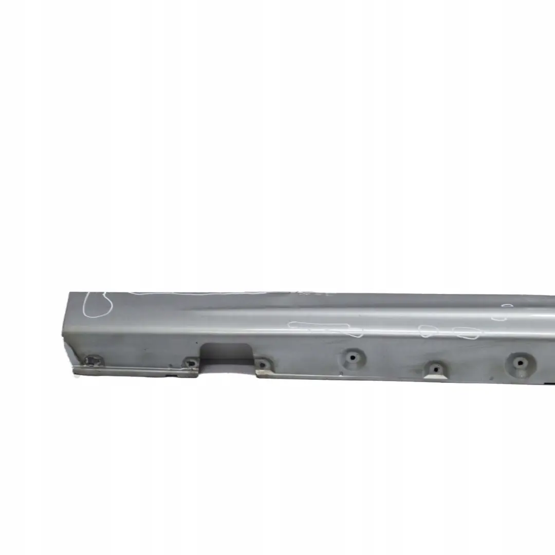 BMW 3 E46 M Sport Limousine Touring Schwellerleiste Links Silbergrau - A08 - SKU 0002126-SBG - Teilenummer 0002126