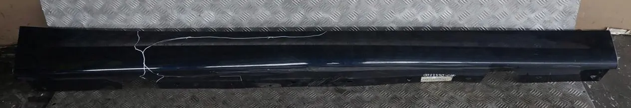 BMW 3 E90 E91 M Sport Bas de Porte Couverture Seuil Droite Noir de Carbone