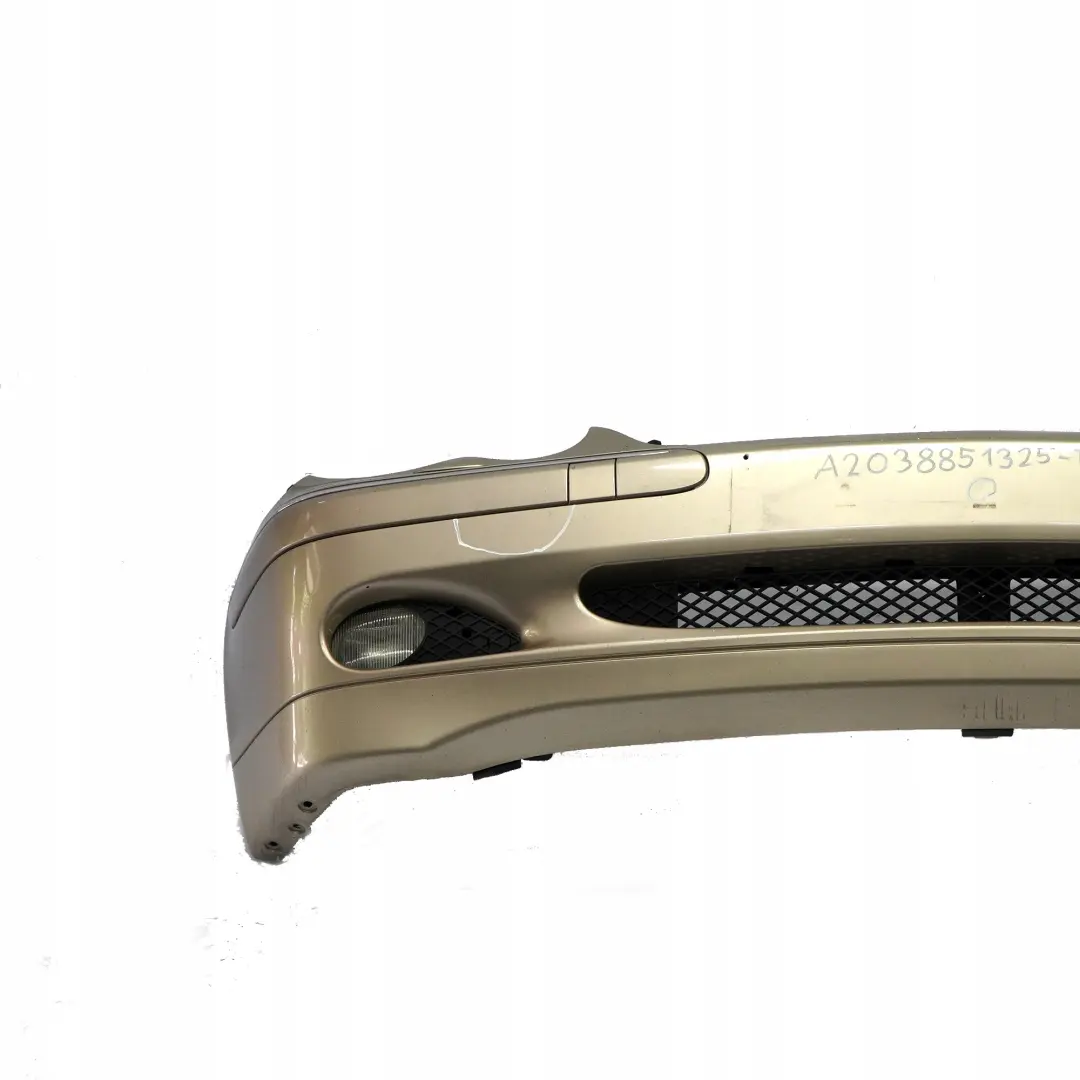 Mercedes-Benz C-Class W203 Front Bumper Trim Panel Travertine Beige - 693 to with Part number A2038851325 Mercedes-Benz C-Class W203 Front Bumper Trim Panel Travertine Beige - 693 - SKU A2038851325-TRB - Part number A2038851325
