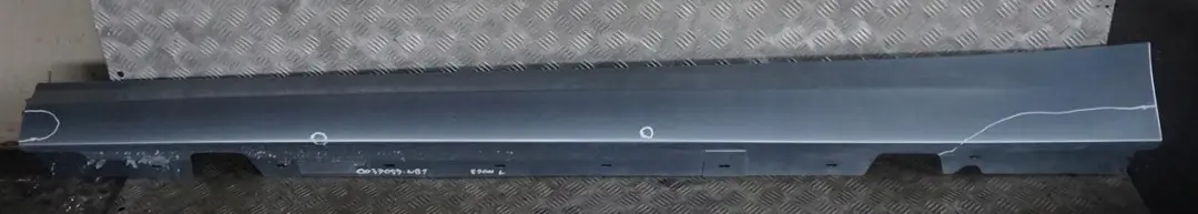 BMW 3 Series E90 E91 LCI 1 Sill Strip Side Skirt left N/S Bluewater Blue Water - SKU 0037059-WB1 - Part number 0037059