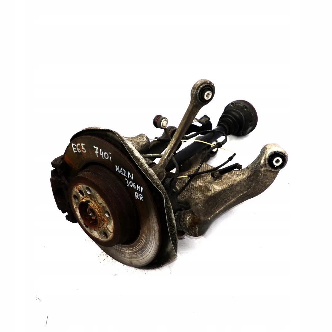 BMW 7 Series E65 740i N62N Rear Right O/S Spring Strut Suspension Brake Disc - SKU 6763120-1 - Part number 6763120