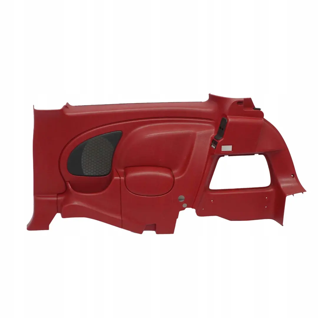 Right O/S Lateral Trim Side Panel Tartan Red to BMW Mini Cooper R50 R53 Rear with Part number 7059730 BMW Mini Cooper R50 R53 Rear Right O/S Lateral Trim Side Panel Tartan Red - SKU 7059730 - Part number 7059730