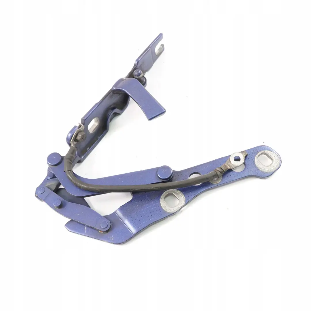 BMW X3 Series E83 Front Bonnet Hood Left Hinge N/S Montegoblau Blue - A51 - SKU 3411447-MTB - Part number 3411447