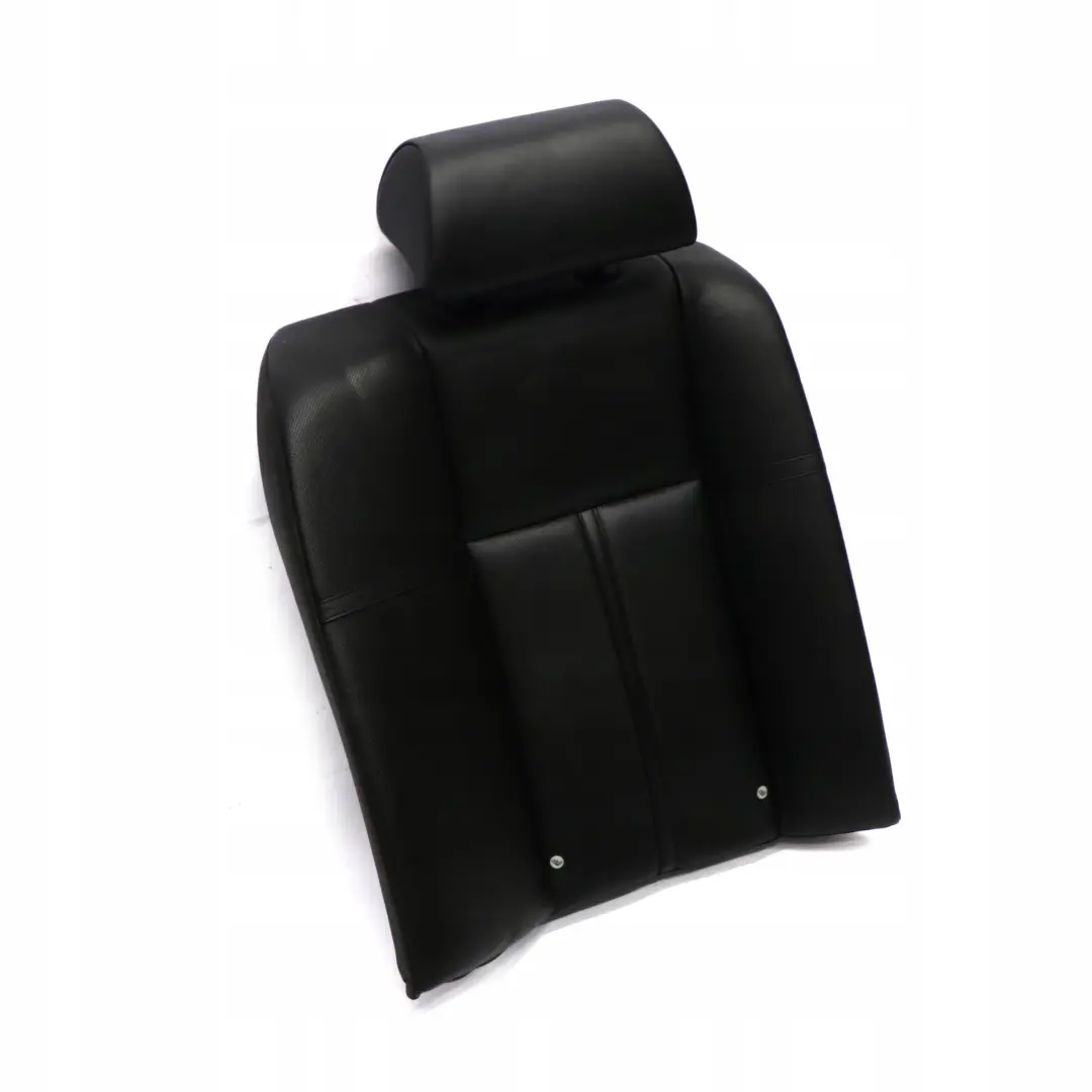 Right O/S Backrest Cover Climate Leather Nasca Black to BMW 7 E65 E66 Rear Seat with Part number 7146174 BMW 7 E65 E66 Rear Seat Right O/S Backrest Cover Climate Leather Nasca Black - SKU 7146174 - Part number 7146174