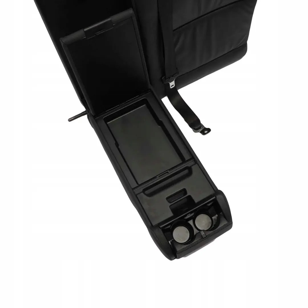 BMW E61 Touring Asiento Trasero Izquierdo Funda Respaldo Cuero Negro - SKU 7125229 - Número de pieza 7125229