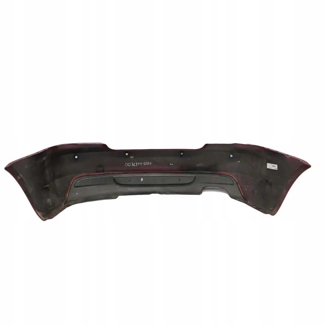 BMW 1 E82 E88 M Sport 1 Stossfänger Hinten PDC Sedonarot Rot Metallic - A79 - SKU 0036311-SED1 - Teilenummer 0036311
