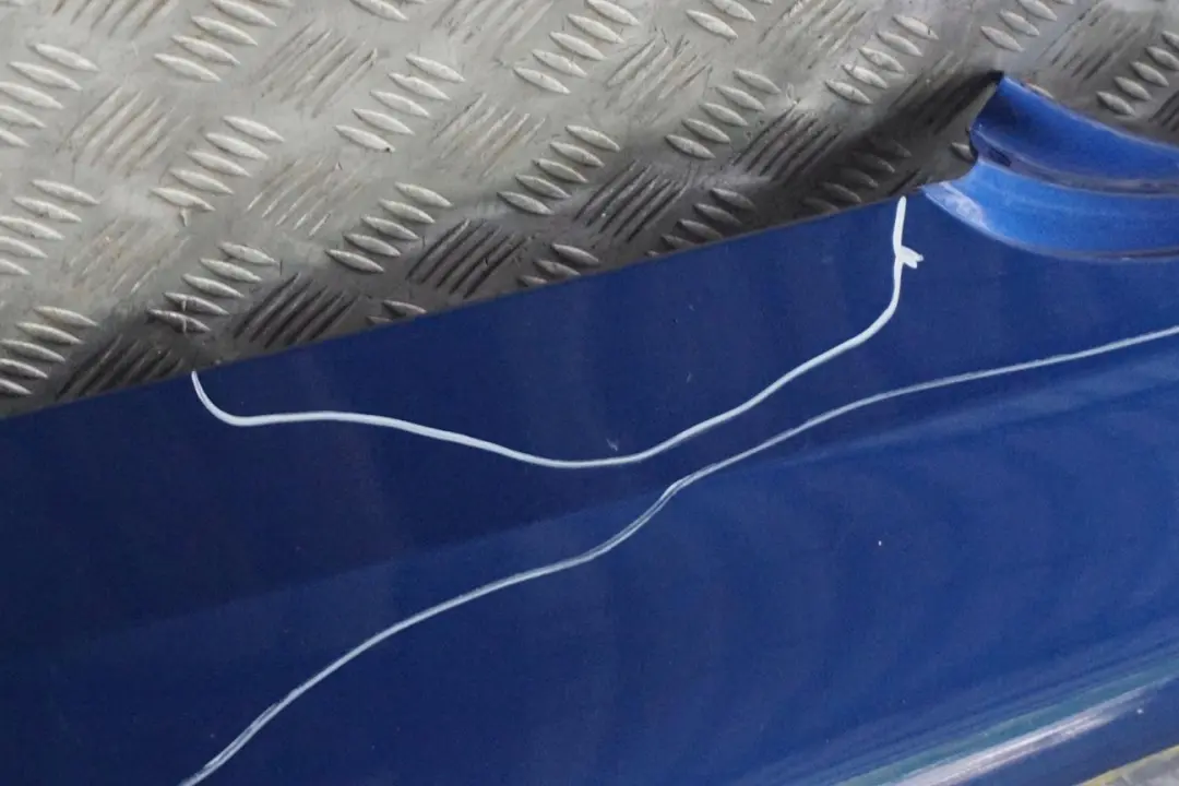 BMW E92 E93 Listello Portiera Destra Montegoblau Montego Blu - A51 - SKU 0034058-MTB - Numero di parte 0034058