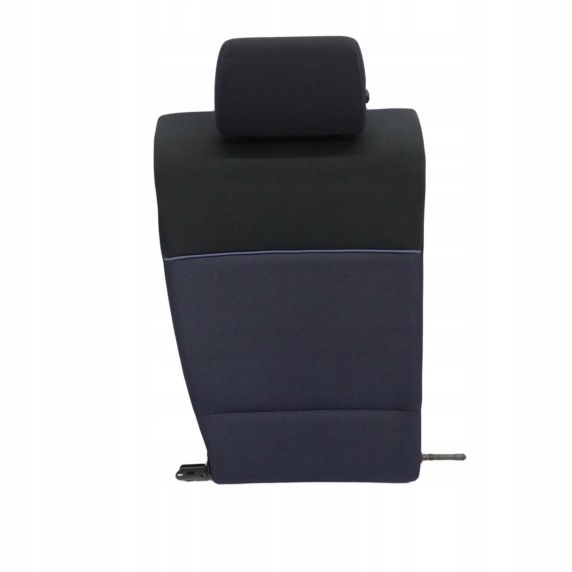 BMW 1 E82 Coupe Rear Seat Leather Backrest Right O/S Cloth Network Monaco Blue