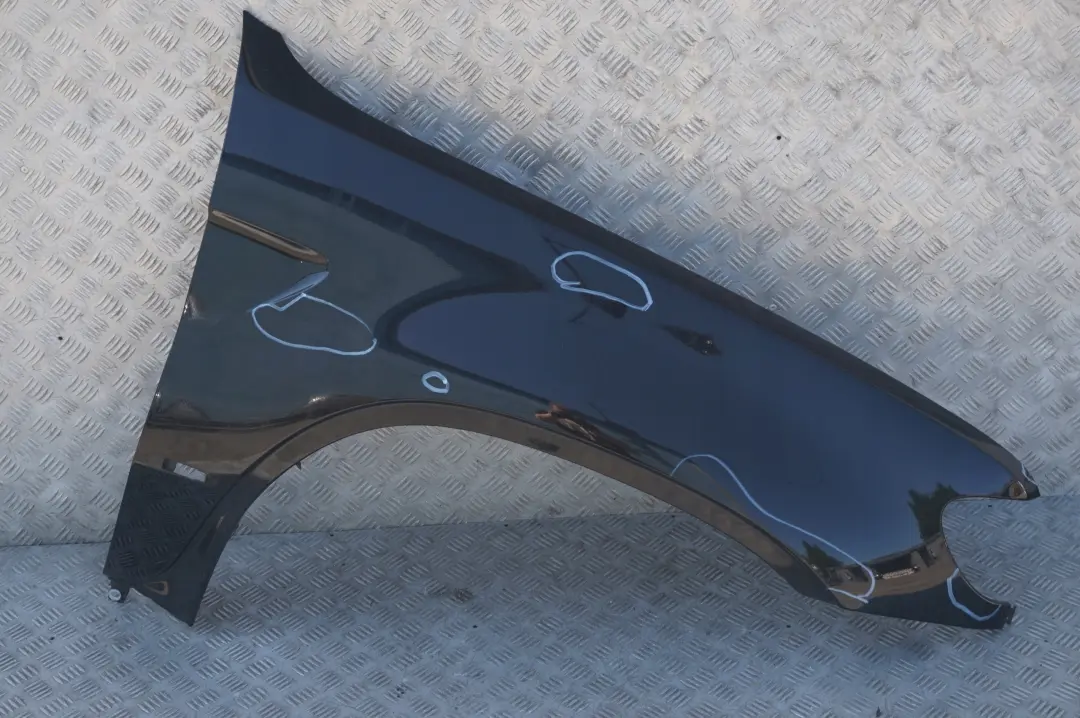BMW X5 E53 Lato Conducente Pannello Laterale Frontale Dx Parafango Black Zaffiro - SKU 7000386-BS2 - Numero di parte 7000386