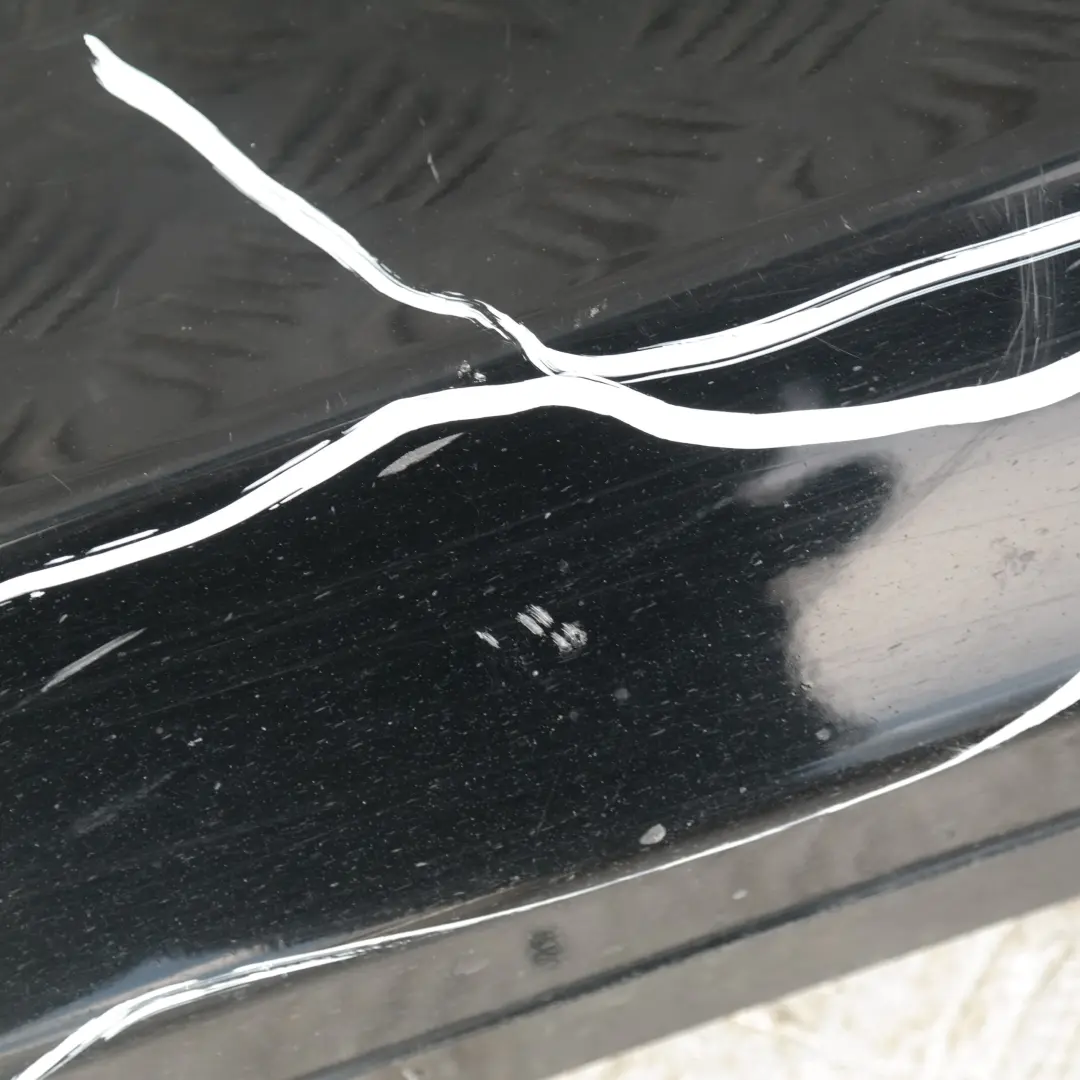 BMW E87 LCI E87N Faldón lateral izquierdo Schwarz 2 Negro II 668 - SKU 0036145-SCH13 - Número de pieza 36145
