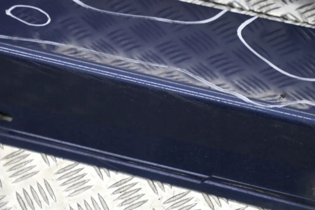 Door Sill Side Cover Skirt Right O/S Mysticblau Blue Metallic A07 to BMW 5 E60 E61 with Part number 0150278 BMW 5 E60 E61 Door Sill Side Cover Skirt Right O/S Mysticblau Blue Metallic A07 - SKU 0150278-MYS1 - Part number 0150278