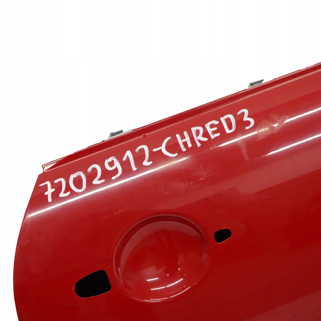 Puerta Delantera Derecha Chili Red - 851 para Mini Cooper One 3 R50 R52 R53 con número de pieza 7202912 Mini Cooper One 3 R50 R52 R53 Puerta Delantera Derecha Chili Red - 851 - SKU 7202912-CHRED3 - Número de pieza 7202912