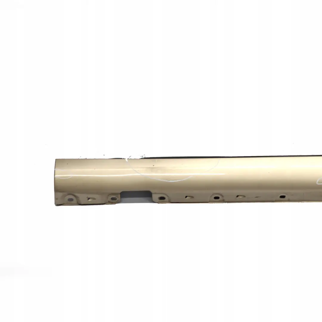  Mercedes-Benz C W203 Door Sill Side Cover Skirt Left N/S Brilliant Silver - 744 - SKU A2036980154-BS - Part number A2036980154