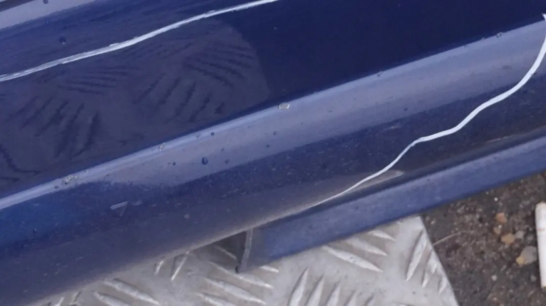 BMW 5 E60 E61 3 M5 M Sport Schwellerleiste Blende Schweller rechts Titansilber - SKU 0396900-INT - Teilenummer 396900