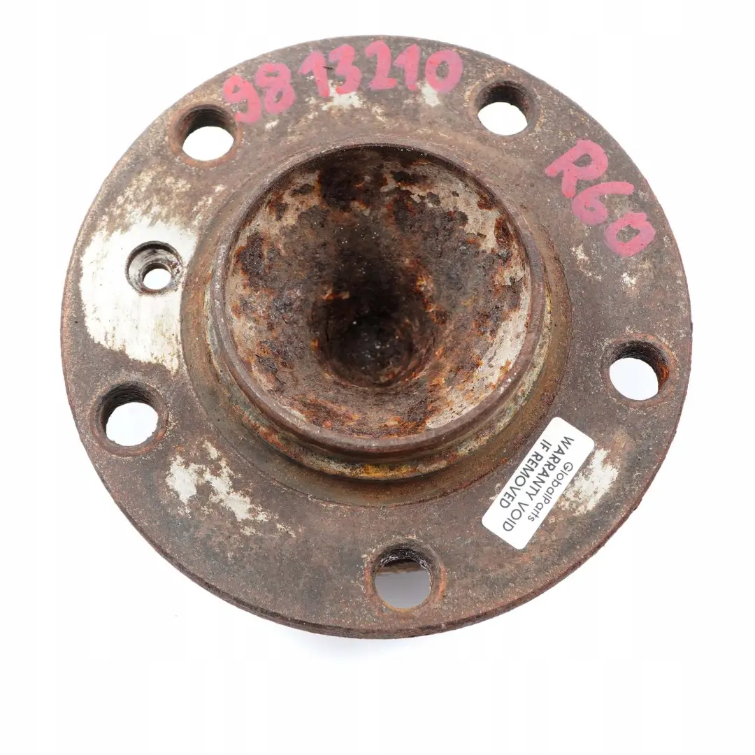 Axle Suspension Wheel Bearing Hub to Mini Cooper R60 R61 Countryman Paceman Rear with Part number 9813210 Mini Cooper R60 R61 Countryman Paceman Rear Axle Suspension Wheel Bearing Hub - SKU 9813210 - Part number 9813210