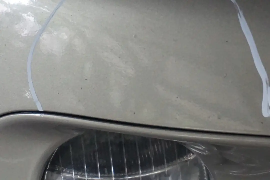 BMW Mini R55 R56 R57 Cooper S Stossfänger Vorn Sparkling Silver Silber - A60 - SKU 0430242-SS - Teilenummer 0430242