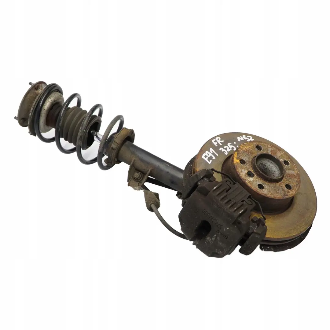 BMW 3 E91 Touring 325i N52 Front Right O/S Spring Strut Brake Suspension Leg - SKU 6786014 - Part number 6786014