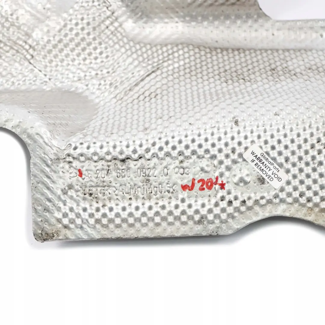  Mercedes-Benz C E W204 W207 Right O/S Exhaust Muffler Heat Insulation Plate - SKU A2046800922 - Part number A2046800922