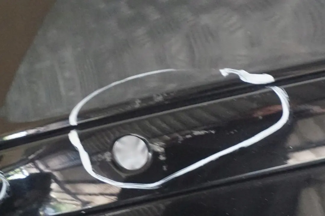 Trim Panel Bumper Rear PDC Black Sapphire Metallic - 475 to BMW 1 Series 1 E87 with Part number 0032630 BMW 1 Series 1 E87 Trim Panel Bumper Rear PDC Black Sapphire Metallic - 475 - SKU 0032630-BS1 - Part number 0032630