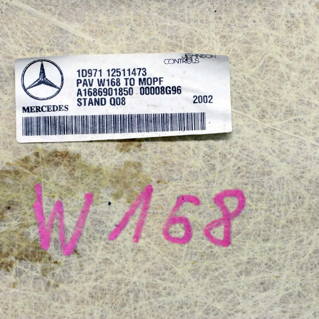 Mercedes-Benz A-Class W168 Headlining Sliding / Lifting Roof POLSKA to with Part number A1686901850 Mercedes-Benz A-Class W168 Headlining Sliding / Lifting Roof POLSKA - SKU A1686901850 - Part number A1686901850