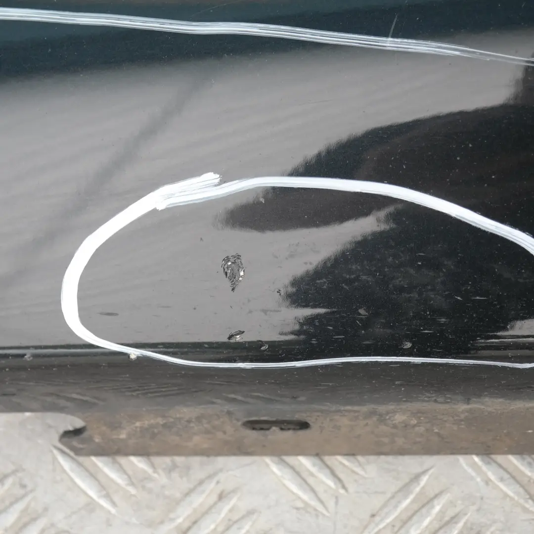 BMW E87 LCI M Sport Listello Portiera Apertura Gonna Destra Black Zaffiro - SKU 0033556-BS1 - Numero di parte 33556