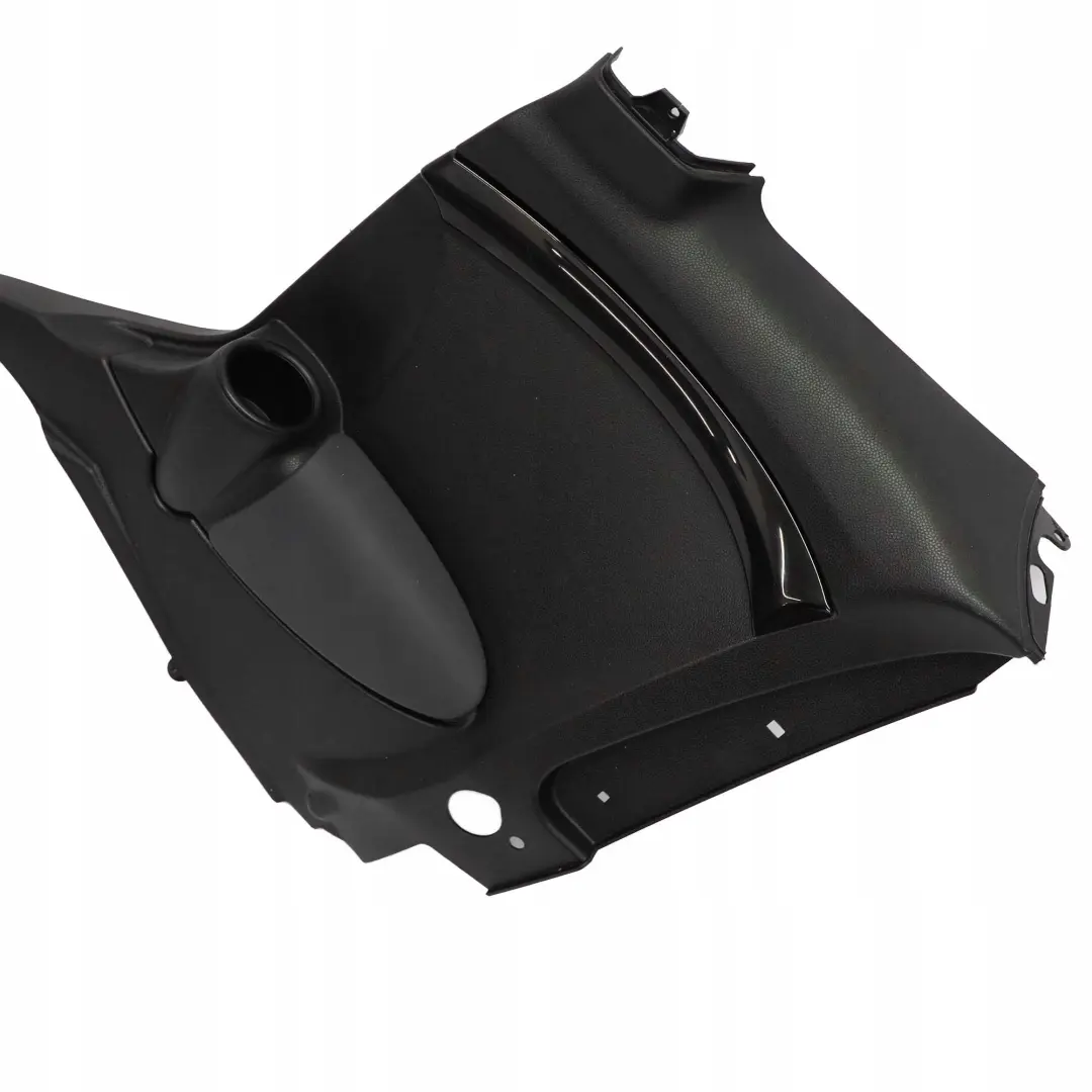 Lateral Side Trim Panel Rear Right O/S Carbon Black Piano to Mini Clubman R55 LCI with Part number 7299734 Mini Clubman R55 LCI Lateral Side Trim Panel Rear Right O/S Carbon Black Piano - SKU 7299734-1 - Part number 7299734