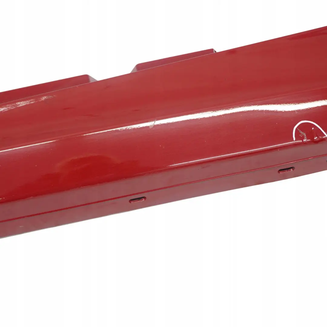 BMW E87 LCI 5 Listello Portiera Apertura Gonna SX Rosso-Cremisi Rosso - A61 - SKU 0036145-KAR5 - Numero di parte 0036145