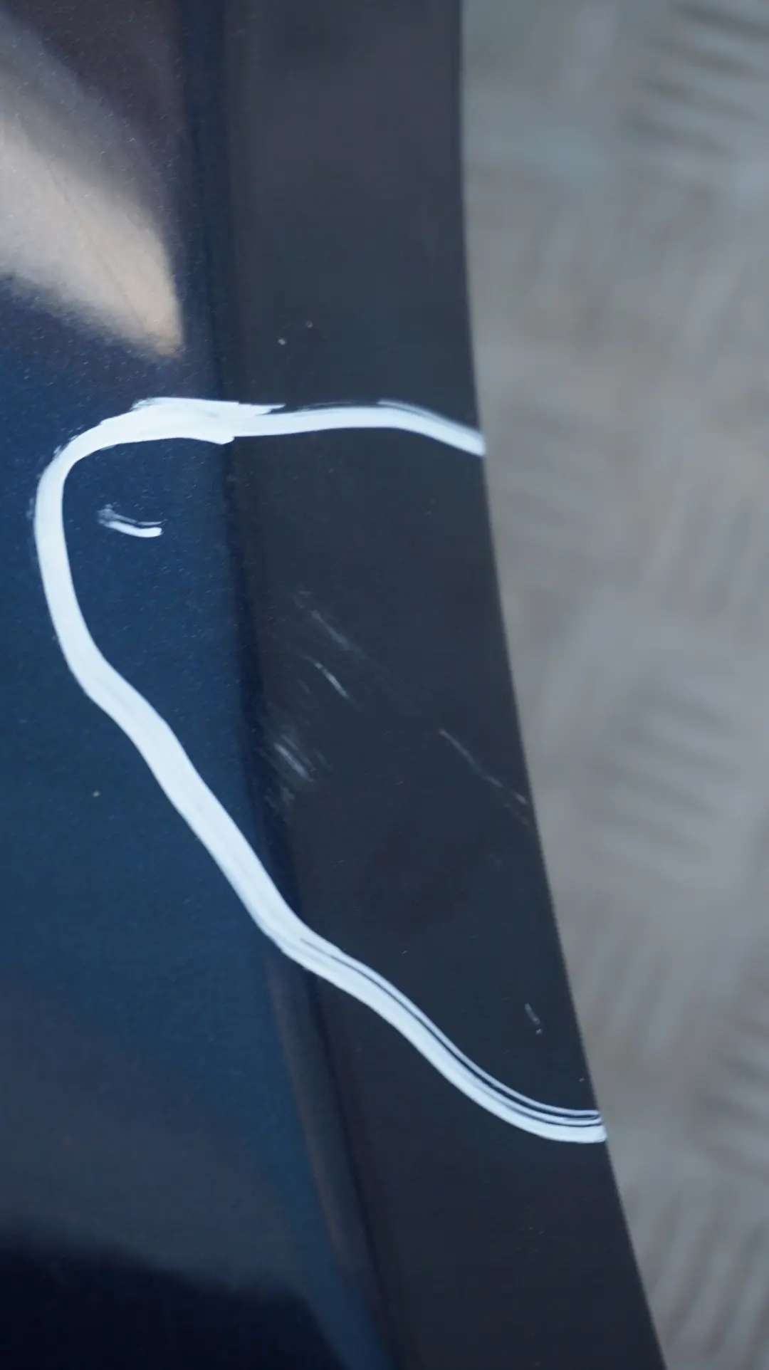 BMW E60 Błotnik lewy przód Orientblau - SKU 7111429-OB - Numer Części 7111429