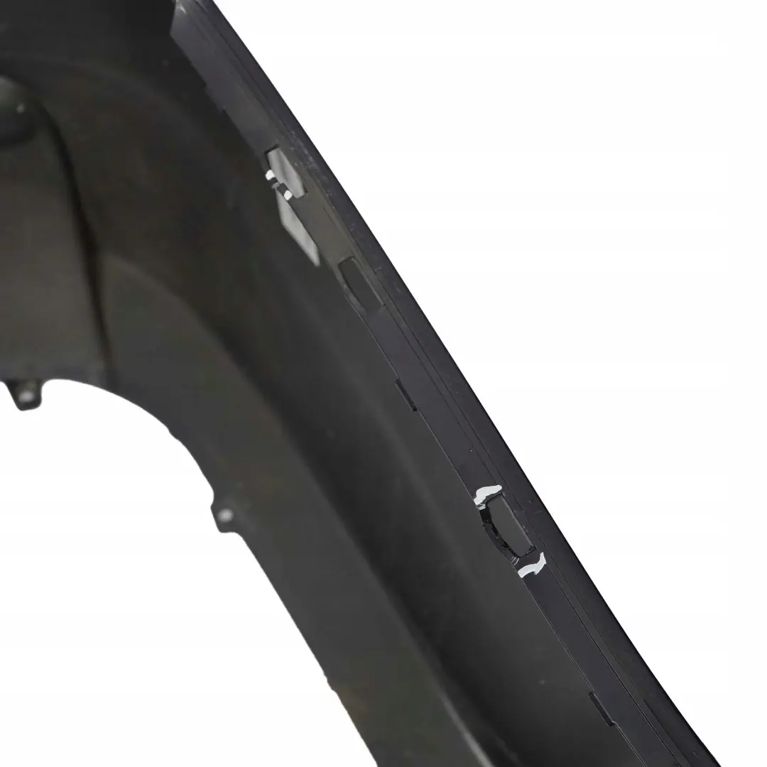 BMW 3 E92 E93 M3 Complete Rear Bumper PDC Jerezschwarz Black Metallic - A73 - SKU 0433104-JEREZ1 - Part number 0433104
