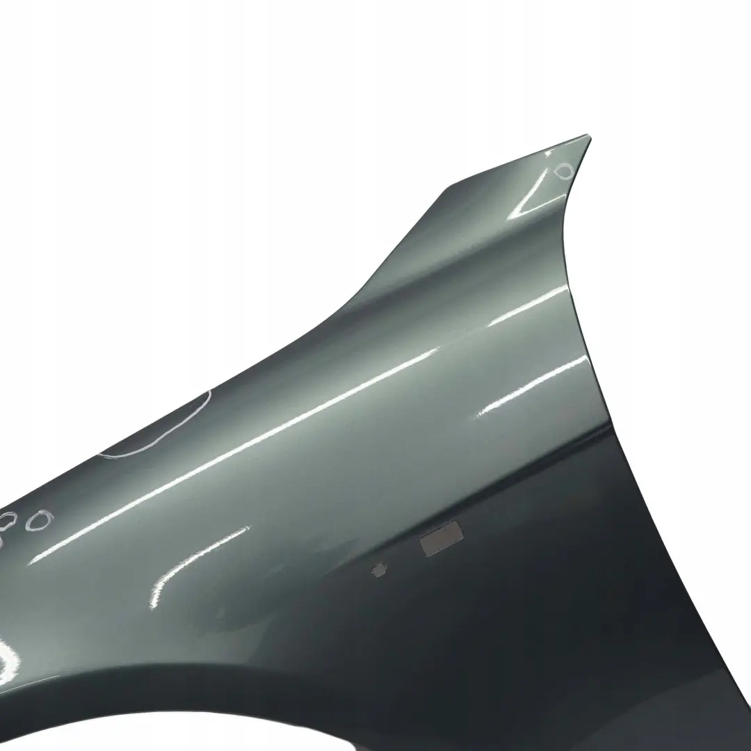 BMW E65 E66 Pannello Laterale Frontale SX Parafango Schiefergruen Verde - 449 - SKU 7061661-SGM - Numero di parte 7061661