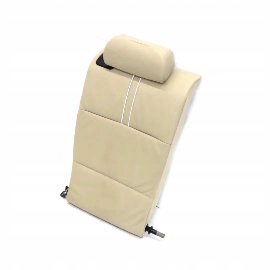 Right O/S Interior Seat Cover Backrest Leather Oyster to BMW X3 E83 LCI Rear with Part number 3453341 BMW X3 E83 LCI Rear Right O/S Interior Seat Cover Backrest Leather Oyster - SKU 3453341 - Part number 3453341