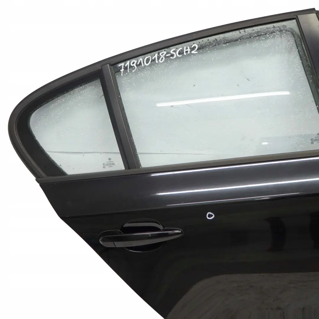 BMW E87 Drzwi prawe tylne prawy tył schwarz II 668 - SKU 7191018-SCH2 - Numer Części 7191018