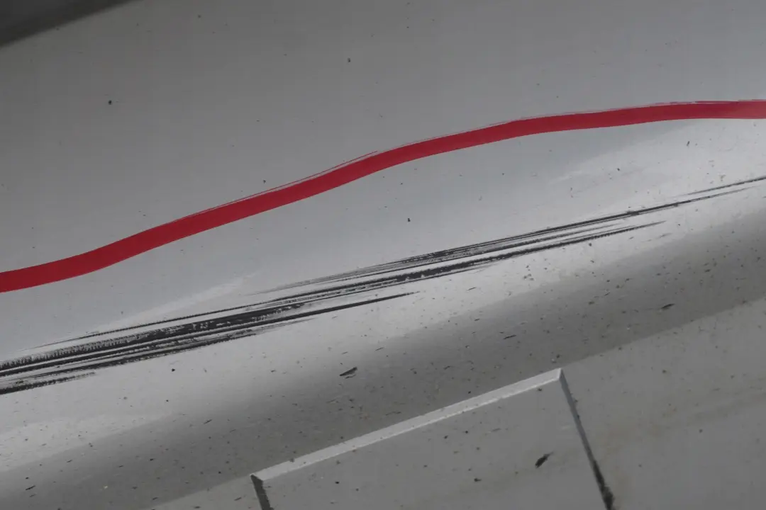 BMW 3 SERIES 2 E90 E91 M Sport Sill Strip Side Skirt Left N/S Titansilber Silver - SKU 0033441-TS2 - Part number 0033441