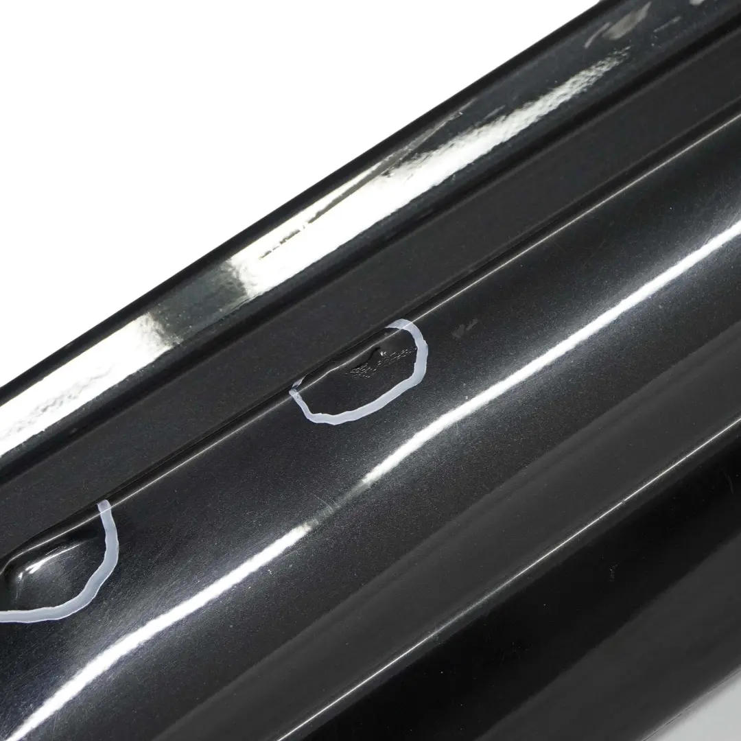 BMW E87 LCI Listello Portiera Apertura Gonna Dx Black Zaffiro - SKU 0036144-BS7 - Numero di parte 51770036144