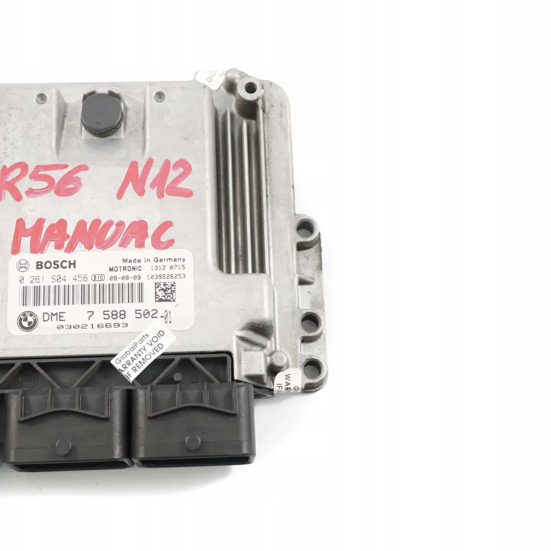 Mini Cooper One R55 R56 R57 Benzin N12 DME Steuergerät Schaltgetriebe - SKU 7588502 - Teilenummer 7588502
