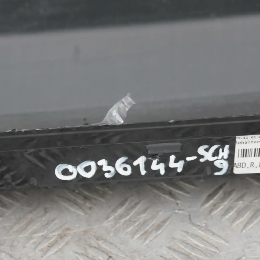 BMW 9 E87 LCI E87N Listón de umbral Faldón lateral derecho Schwarz II Negro 2 - SKU 0036144-SCH9 - Número de pieza 36144